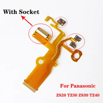 pre Panasonic DMC-ZS20 TZ30 ZS30 TZ40 ZS19 TZ27 ZS25 digitálny fotoaparát, objektív zadný kryt hlavného kábla základný kábel s zásuvka
