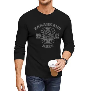 Nové Zanarkand Abes Vintage Dlhé Tričko košele grafické tees čierne tričká vlastné tričko potu košele, muži